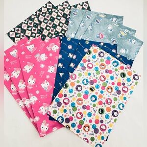 COPY - Vintage Sanrio Store Gift Bags Asst 1993-2014 12 Pcs  (9) L 14x10 & (3) …
